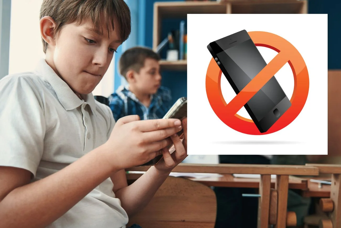 zakaz używania telefonów w szkole