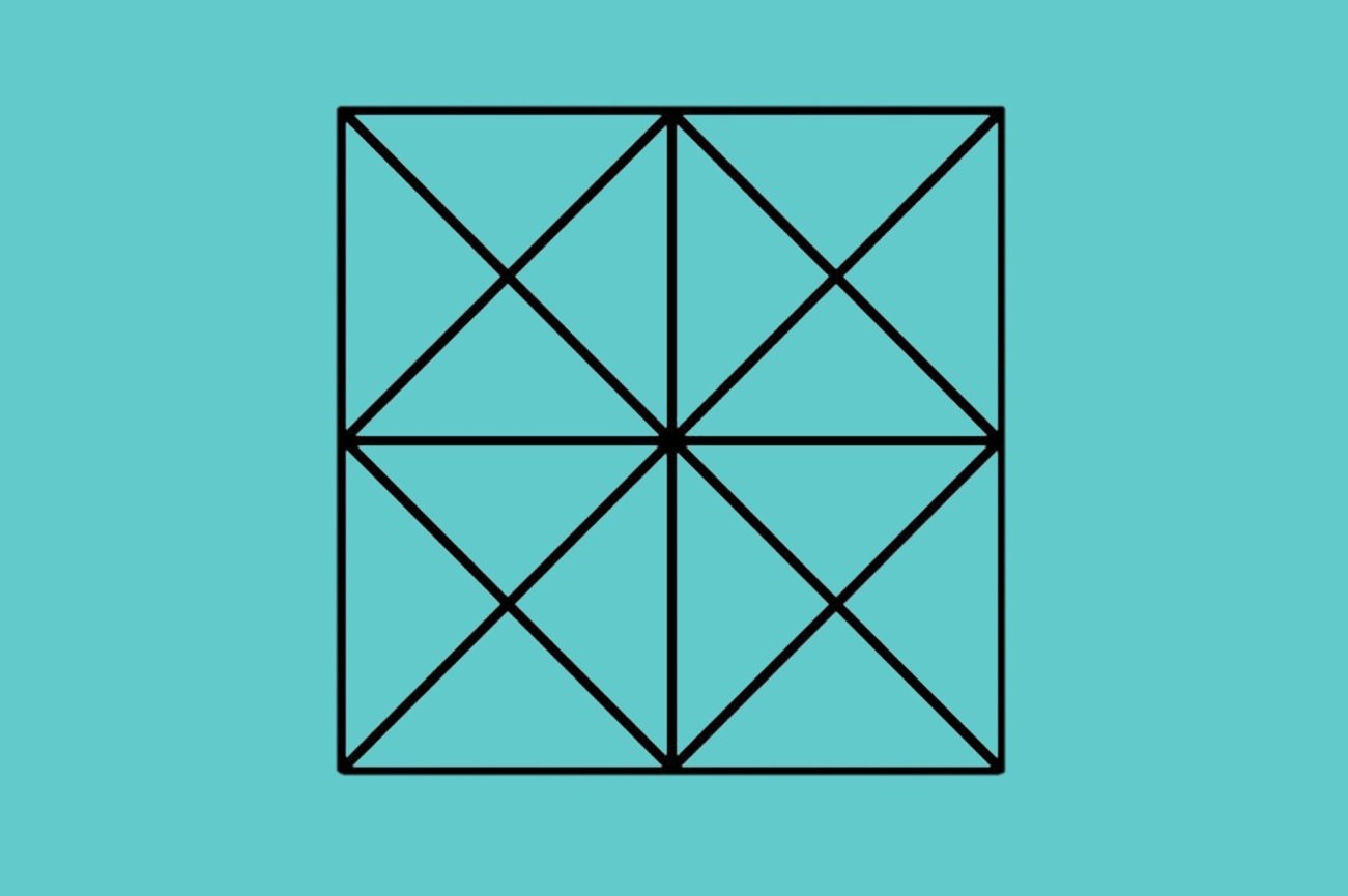 Ile kwadratów widzisz na obrazku? Większość osób chce być szybka i popełnia błąd