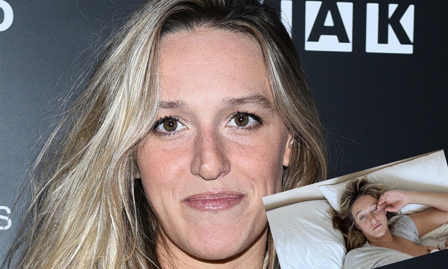 Aleksandra Żebrowska premiera spektaklu/ Ola na zdjęciu z Instagrama.