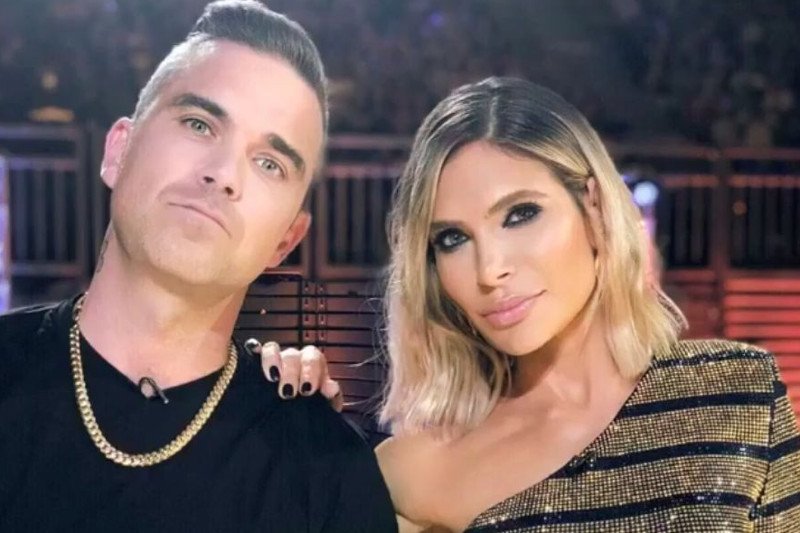 Robbie Williams i Ayda Field