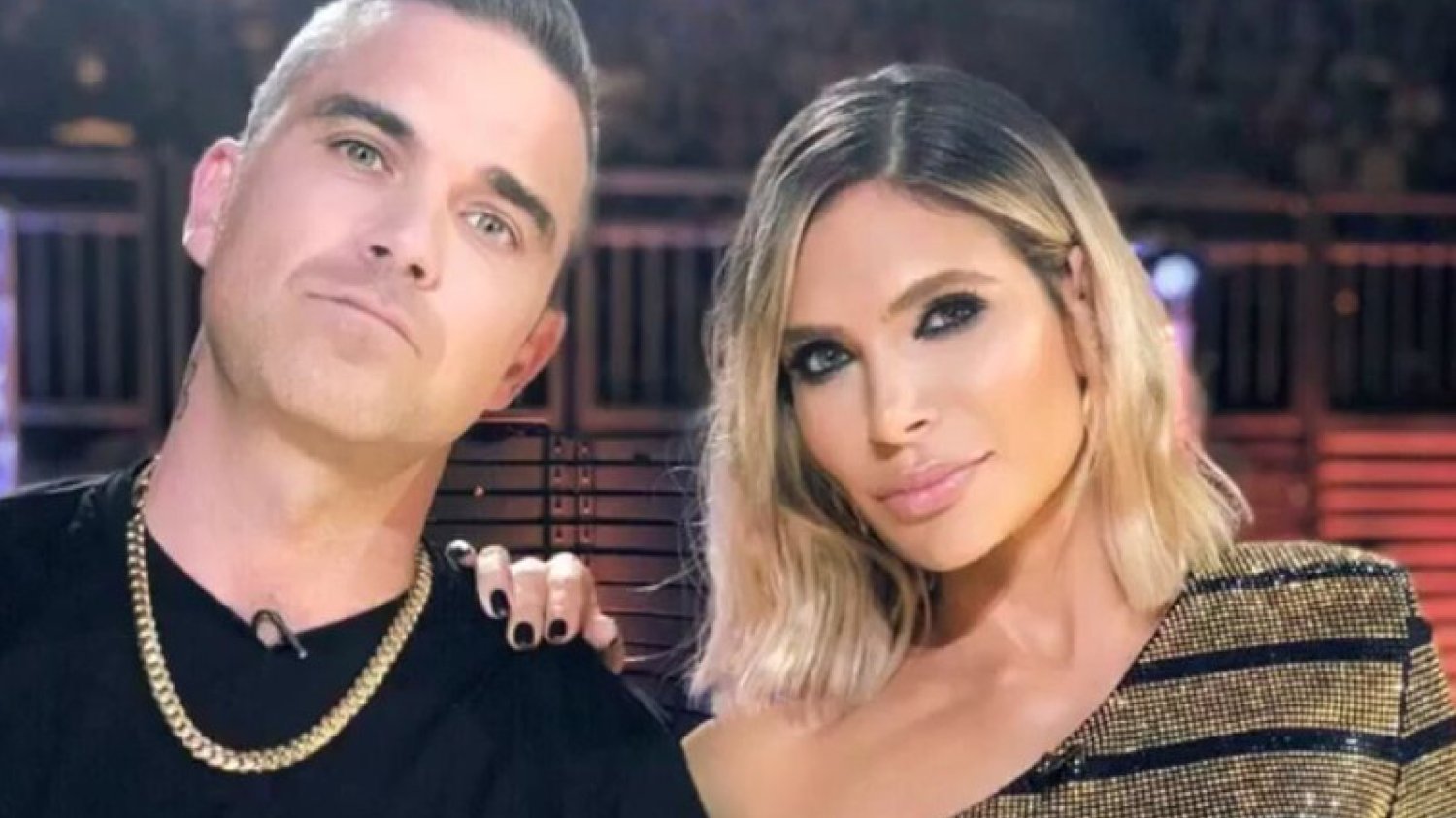 Robbie Williams i Ayda Field