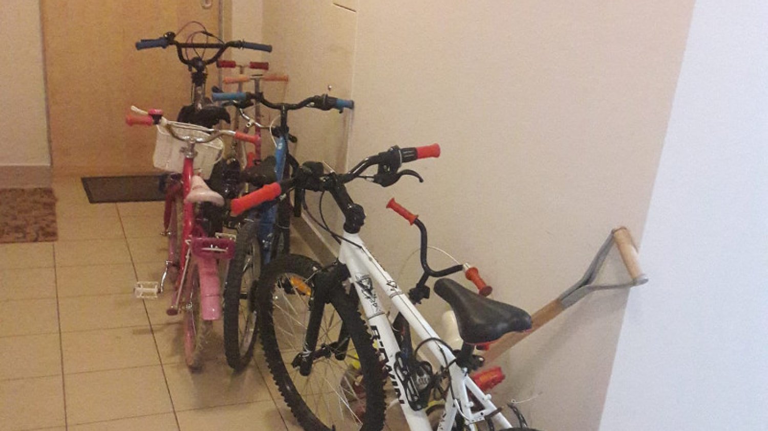 Rower na klatce schodowej?