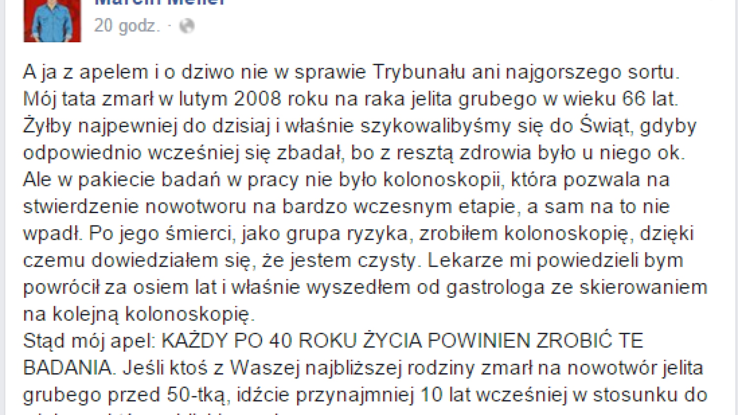Fot. Screen z Facebooka