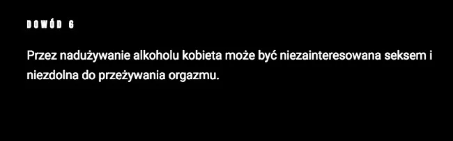 Jeden z dowodów na słabość kobiet