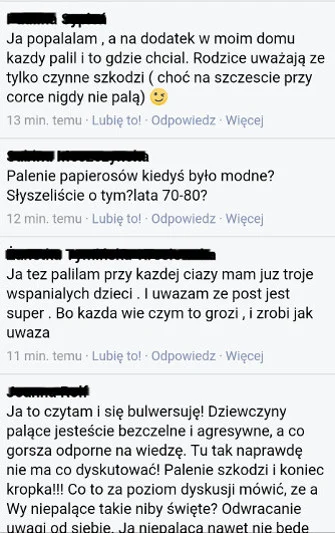 Uwagę zwraca nie tylko poruszany problem, ale również ton i styl wypowiedzi. Bezczelny i reprezentujący bardzo niski poziom intelektualny.