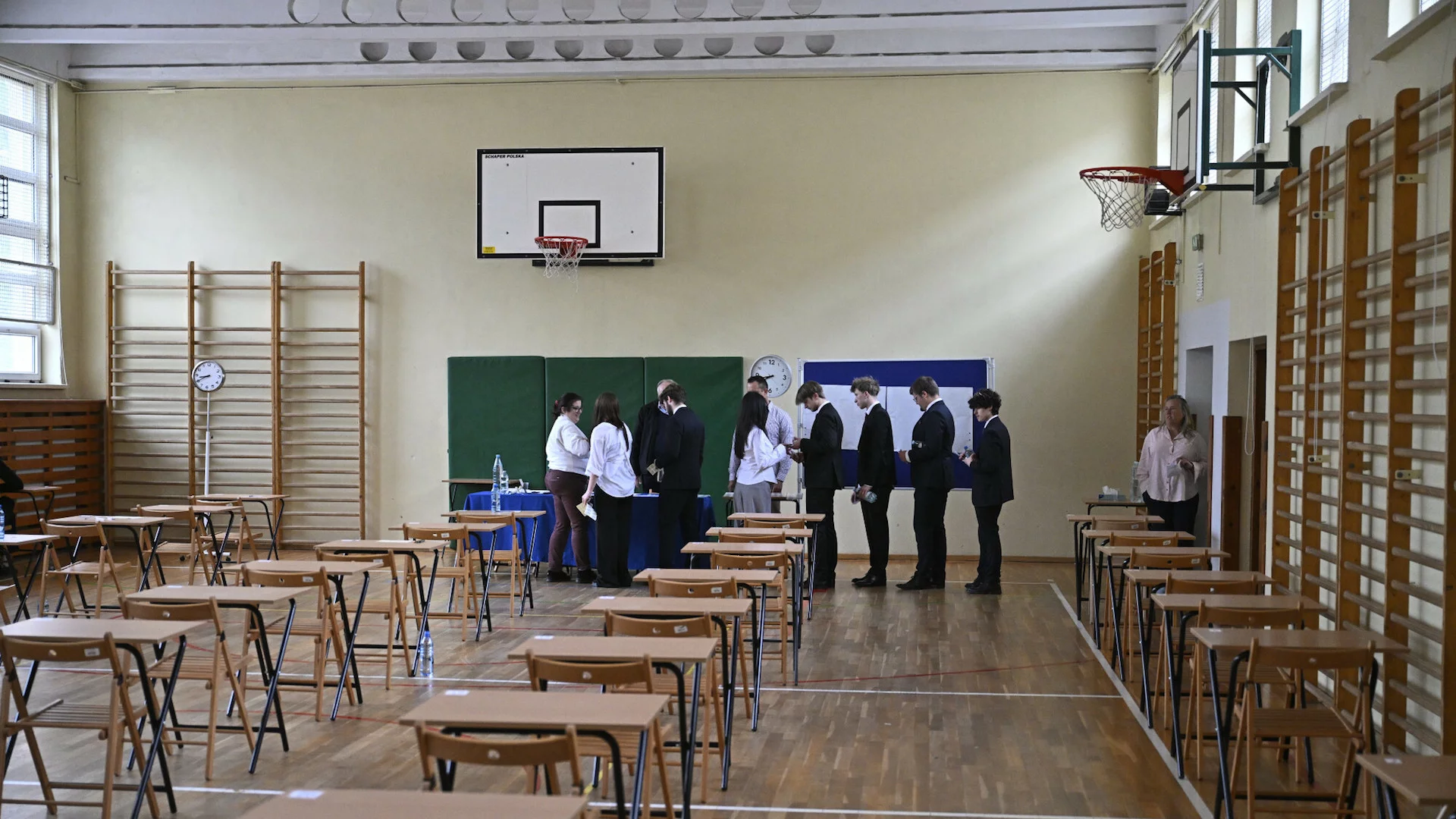 matura na sali gimnastycznej matura na sali gimnastycznej