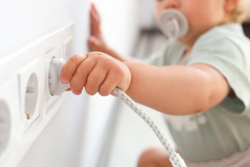dziecko poraził prąd