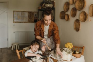 maślana matka, czyli butter mom z dzieckiem