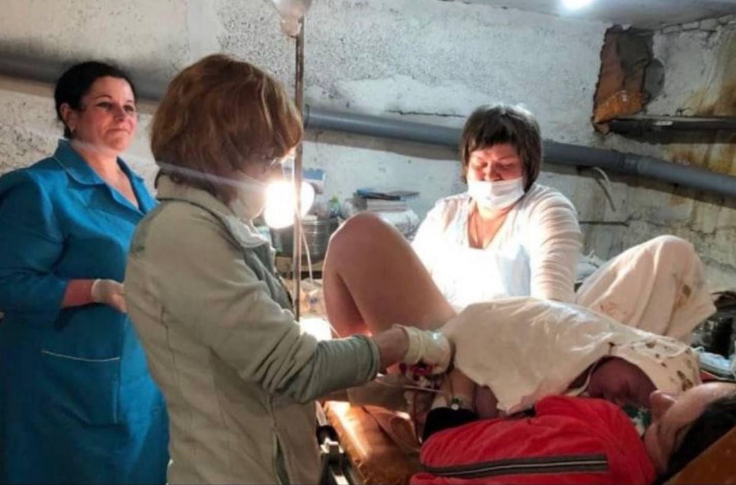 Ukrainki rodzą w czasie wojny