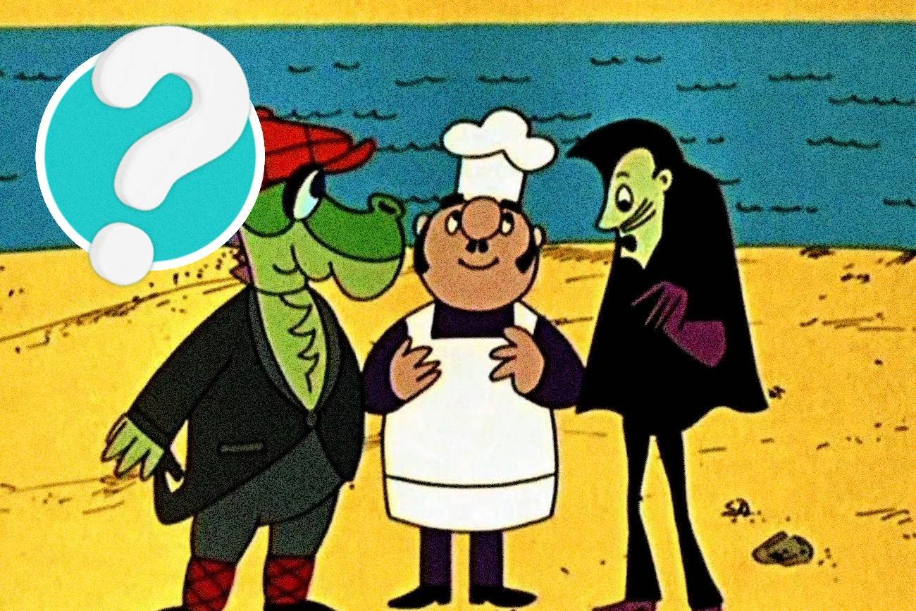 Kadr z bajki "Porwanie Baltazara Gąbki"