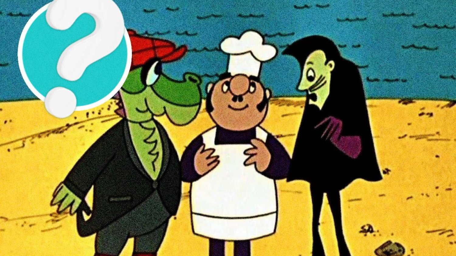 Kadr z bajki "Porwanie Baltazara Gąbki"