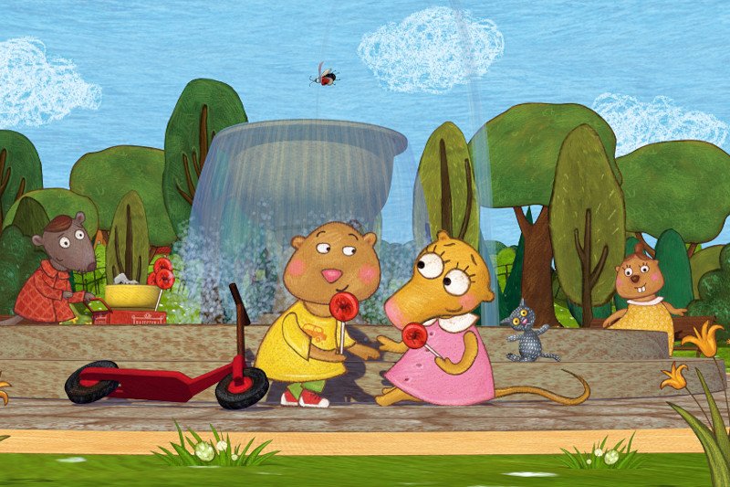 Polskie bajki animowane - "Pamiętnik Florki"