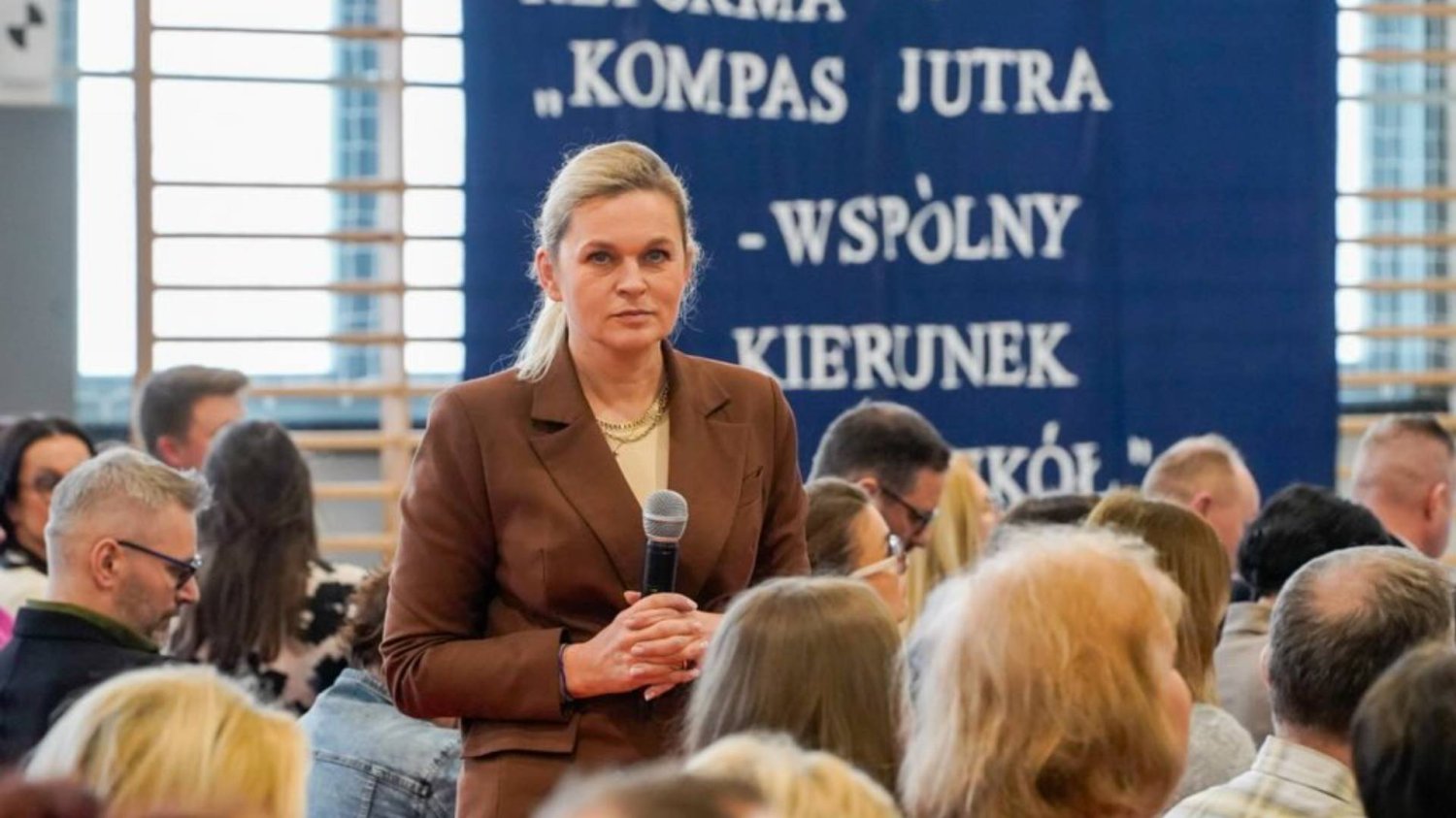 Barbara Nowacka na spotkaniu z obywatelami