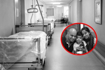 Mały Rayhan Majid zmarł z powodu guza mózgu, którego wczesne objawy zignorowali lekarze.