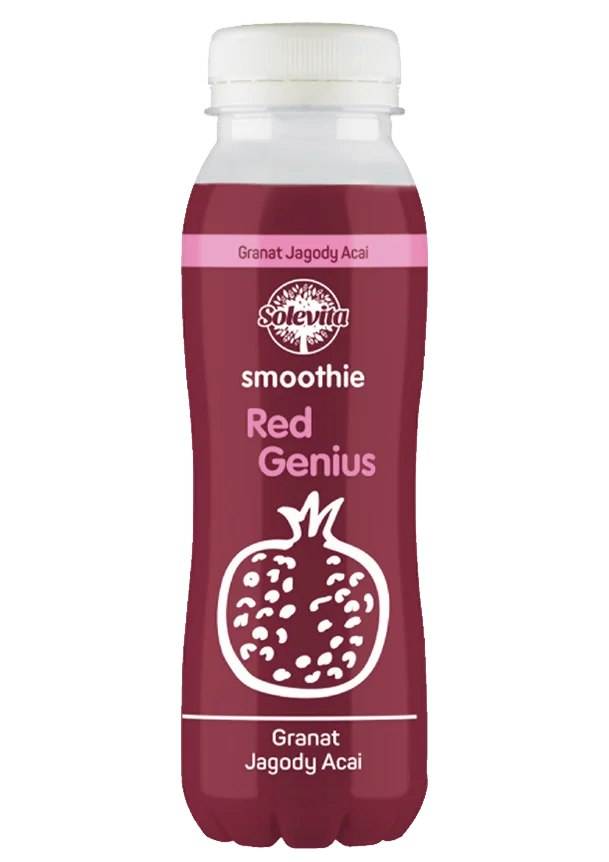 Solevita Smoothie Red Genius, 250 ml
