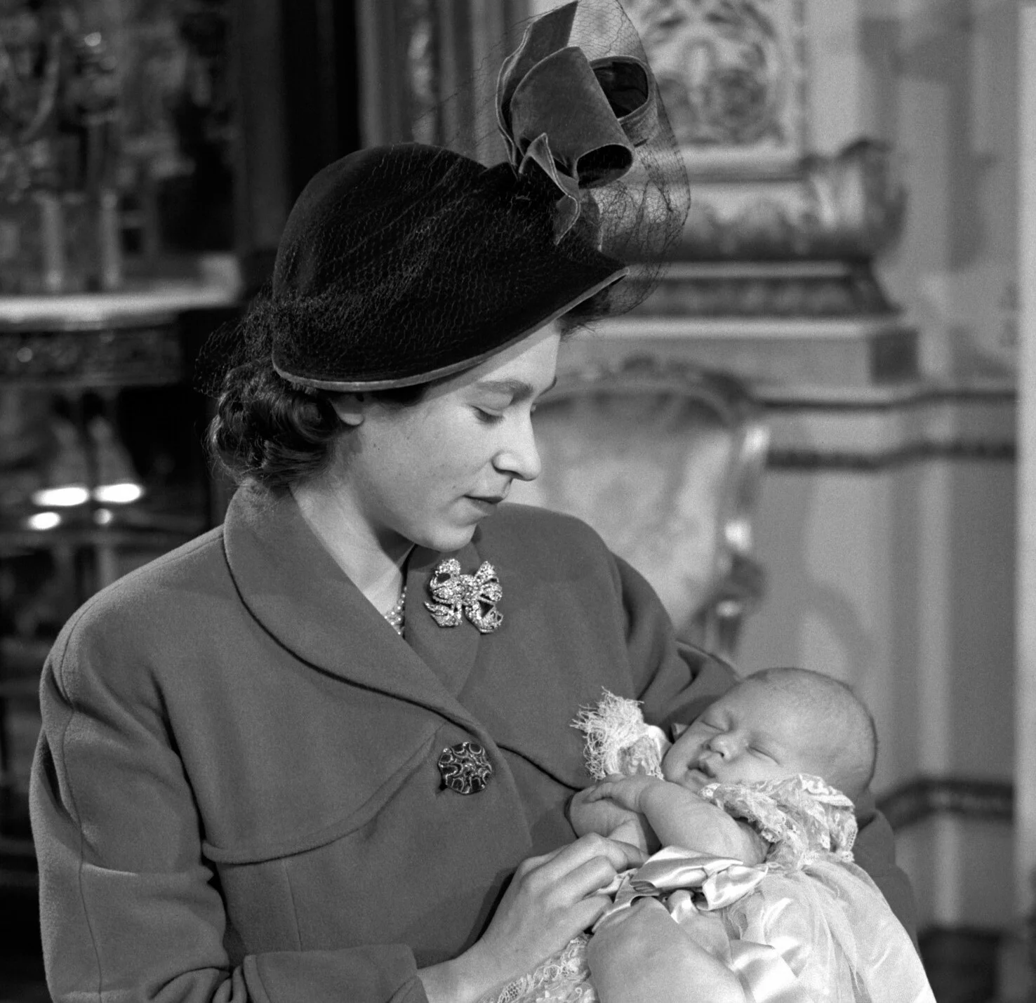 Elżbieta z Karolem 1948 rok.
