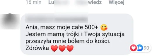 500 plus na cel charytatywny