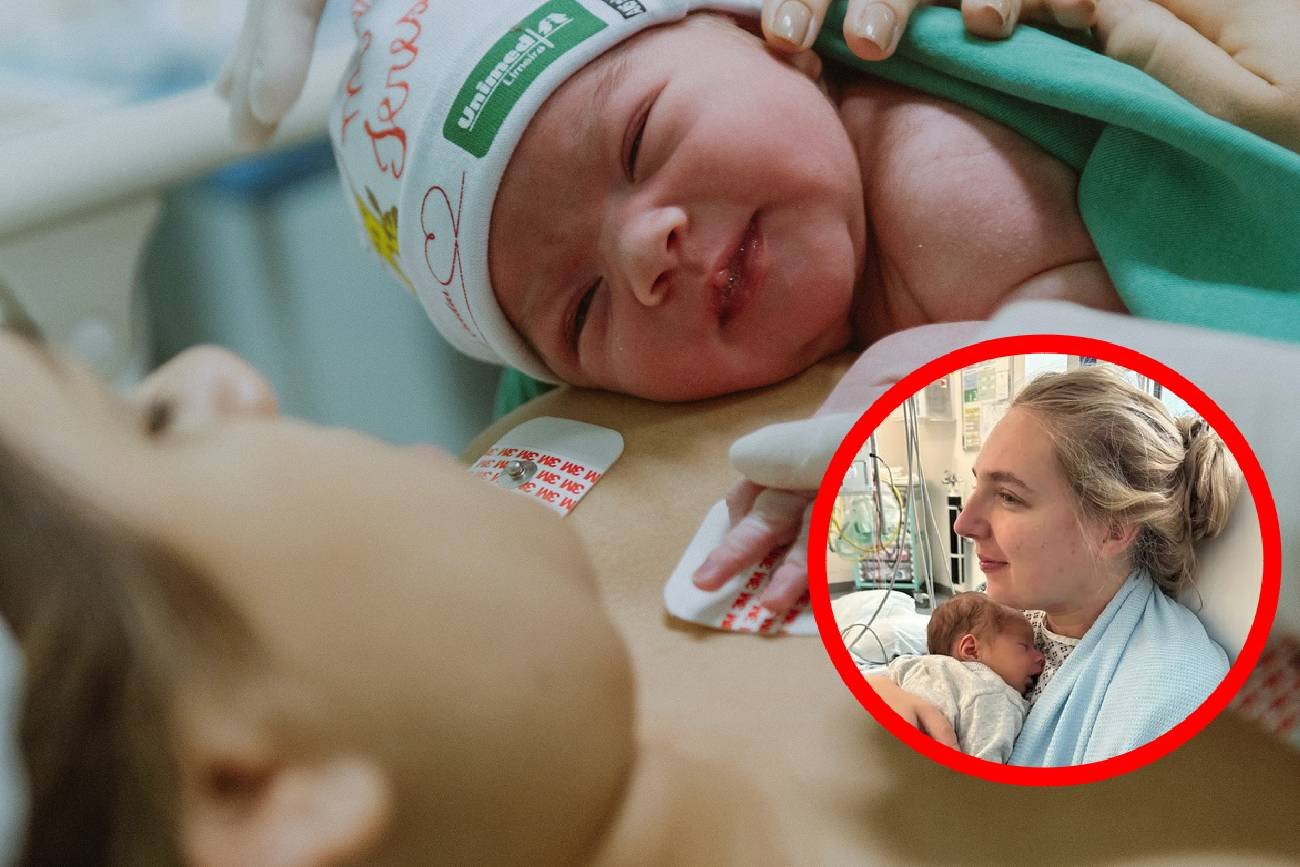 guz mózgu, udar, młoda mama, poród, dziecko ratuje matkę, operacja guza mózgu