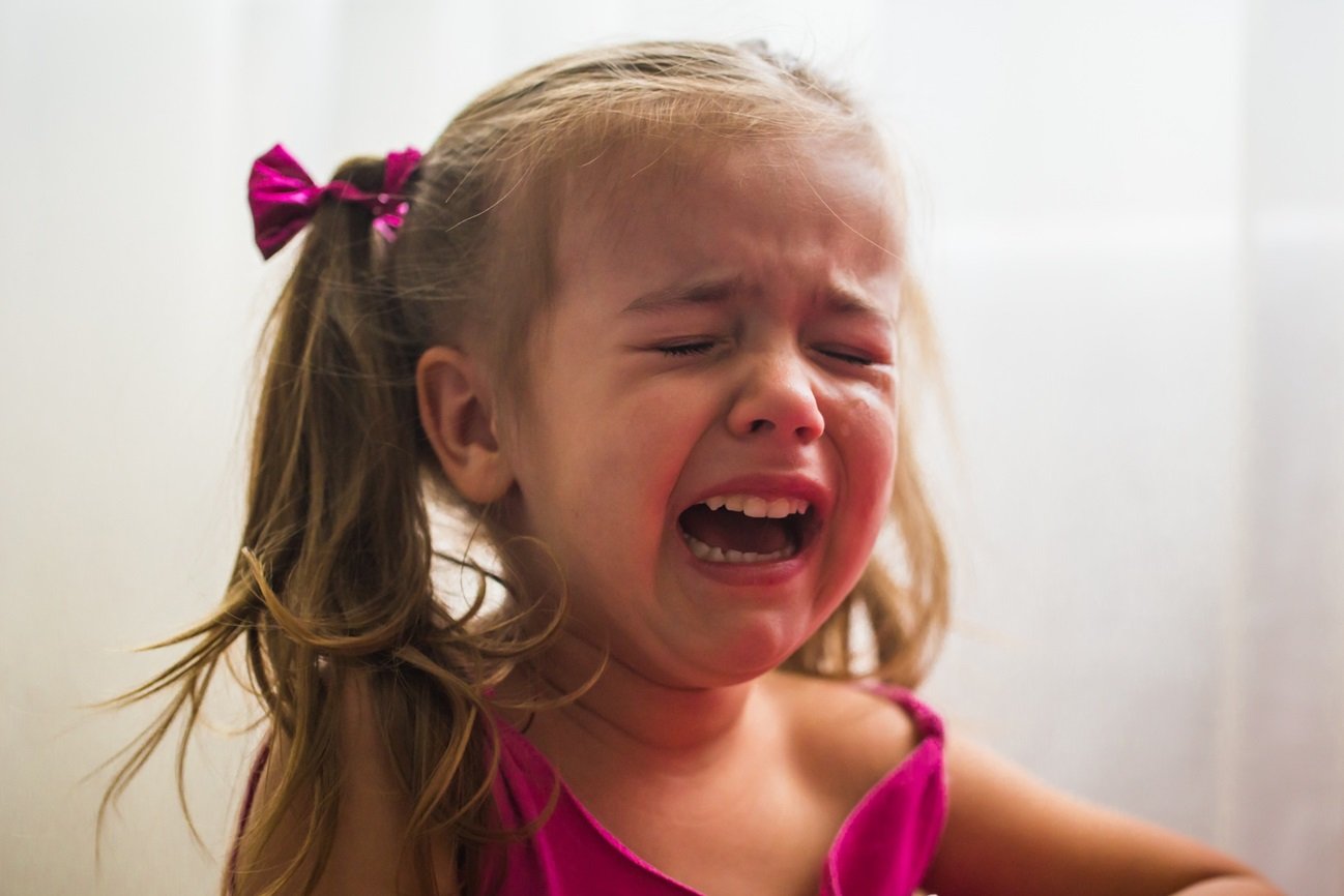 płaczące dziecko
