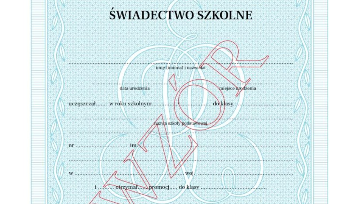 Najlepsi uczniowie mogą stracić punkty do liceum. Wszystko przez… brak miejsca na świadectwie