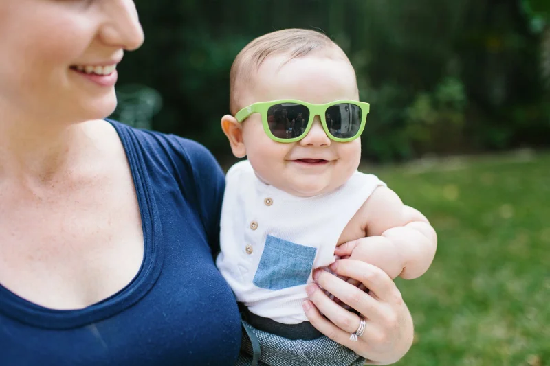 Okularki przeciwsłoneczne marki Babiators dostępne są w dwóch rozmiarach: dla dzieci w wieku 0-3 lata i 3-7+