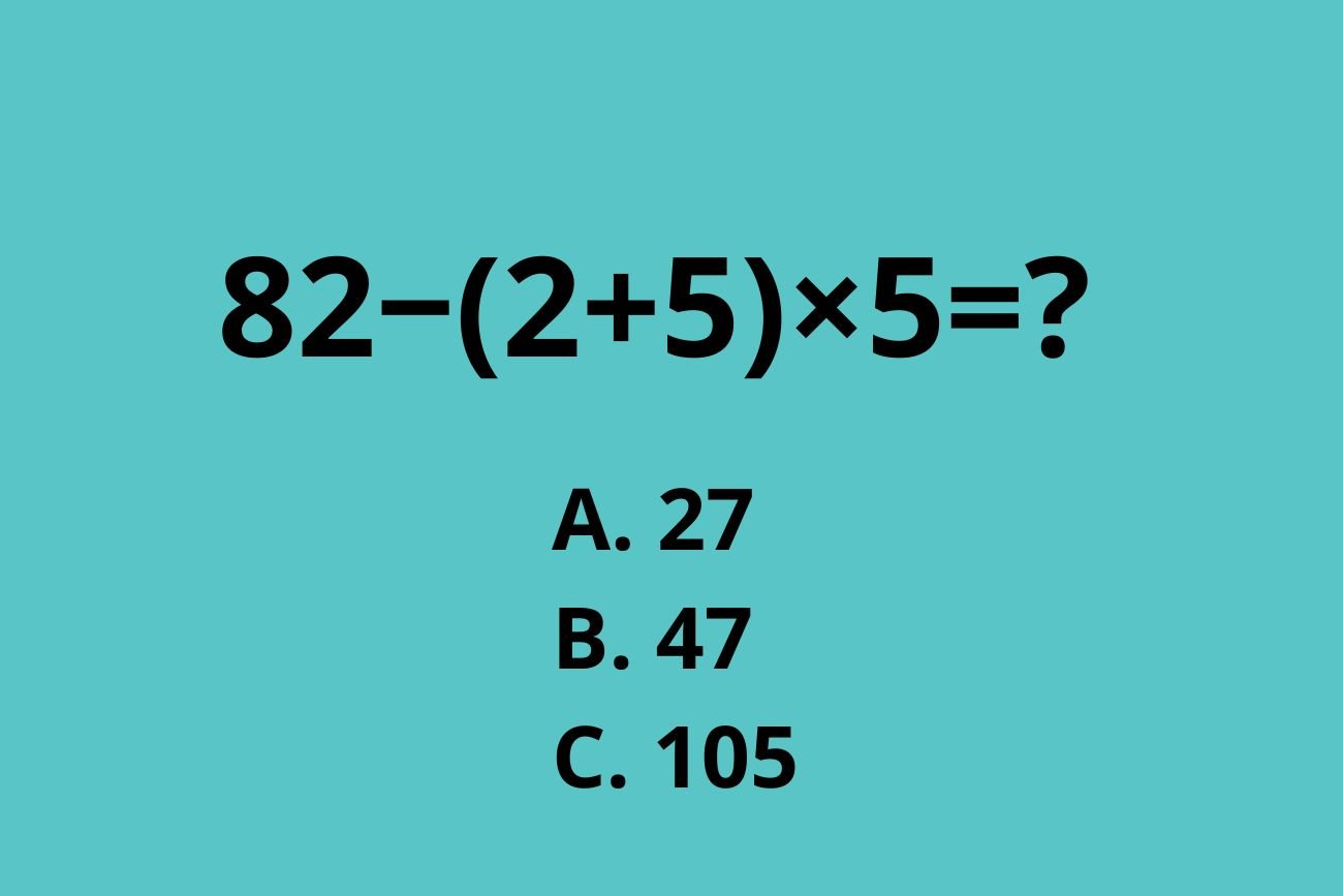 Proste równanie, a niejeden dorosły nie daje rady. To naprawdę wstyd