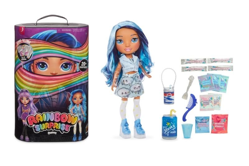 Schowana w opakowaniu lalka niespodzianka, możliwość przygotowania własnego slima i duża swoboda w kreowaniu wyglądu figurek. Za te atuty dziewczynki pokochały magiczne zestawy Poopsie Rainbow Surprise
