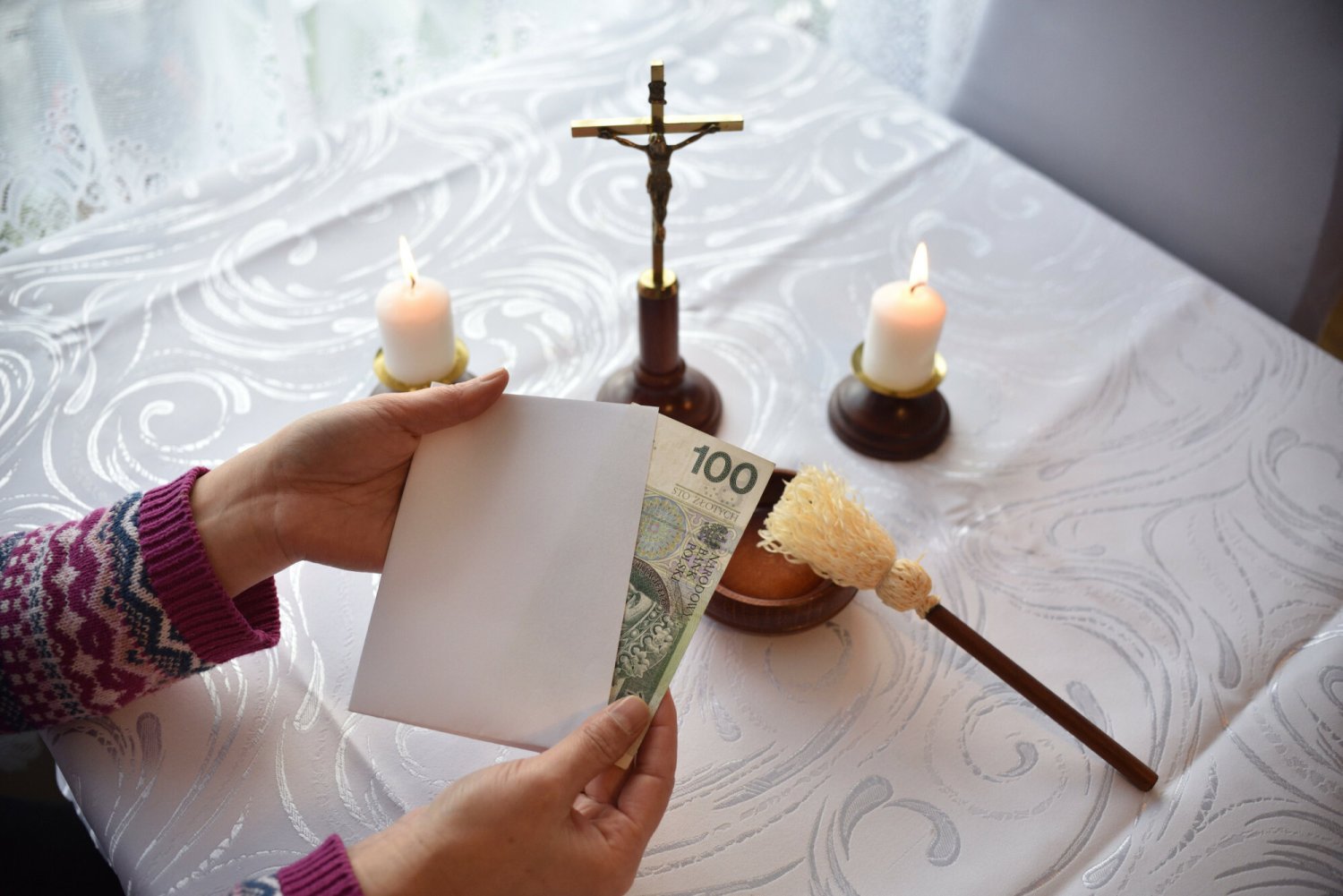 Od księży chodzących po kolędzie słyszy się różne rzeczy. Tego się jednak nie spodziewała