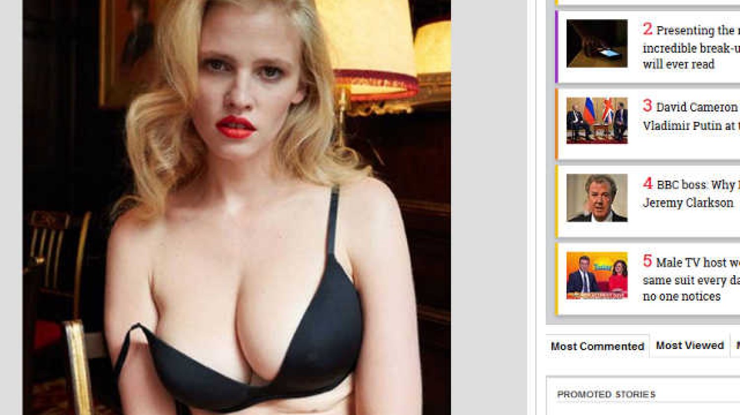 Lara Stone w nagiej sesji dla magazynu "System"