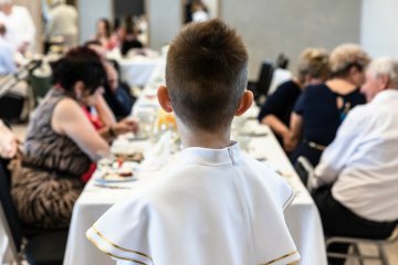 Przyjęcie komunijne w restauracji