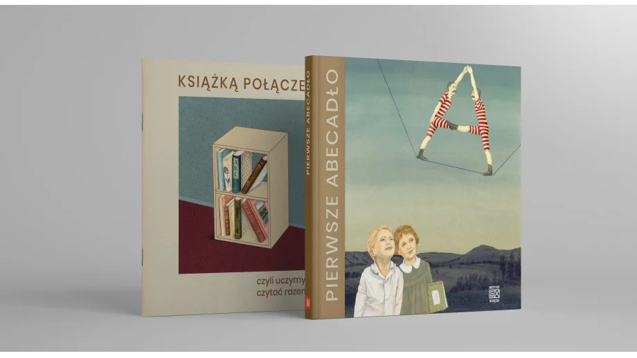 "Pierwsze abecadło" to książka przekazywana bezpłatnie uczniom pierwszych klas szkół podstawowych w ramach akcji Instytutu Książki