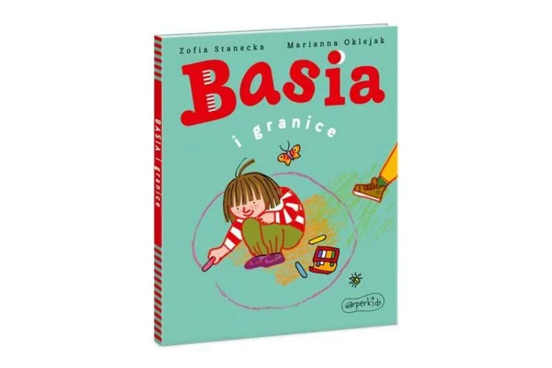 "Basia i granice" to kolejna pozycja z popularnego cyklu książkowego dla dzieci. Tym razem lektura przygód rezolutnej dziewczynki z przedszkola dostarcza lekcji o stawianiu granic