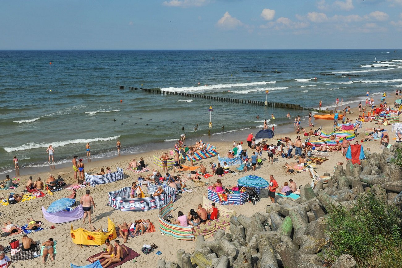 plaża nad Bałtykiem