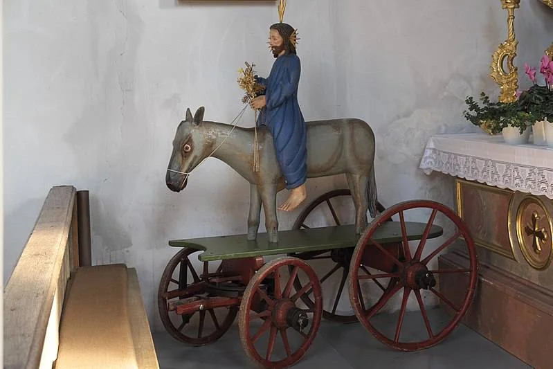 palmowy Jezusek,  Lipowy Jezusek, Dębowy Jezusek, Osiołek Palmowy