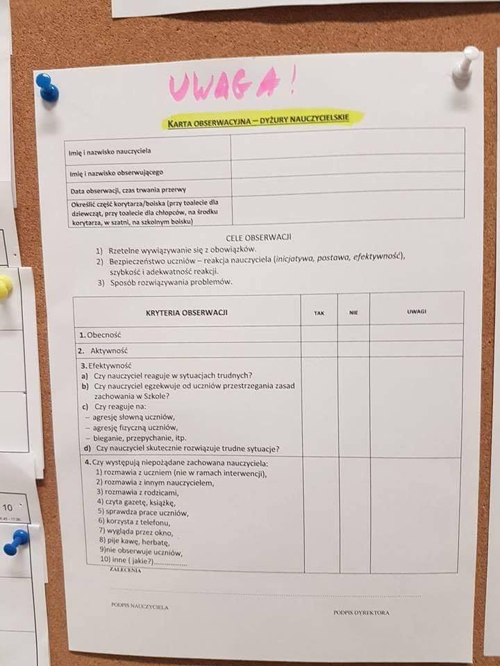 Taka karta obowiązuje w jednej ze szkół