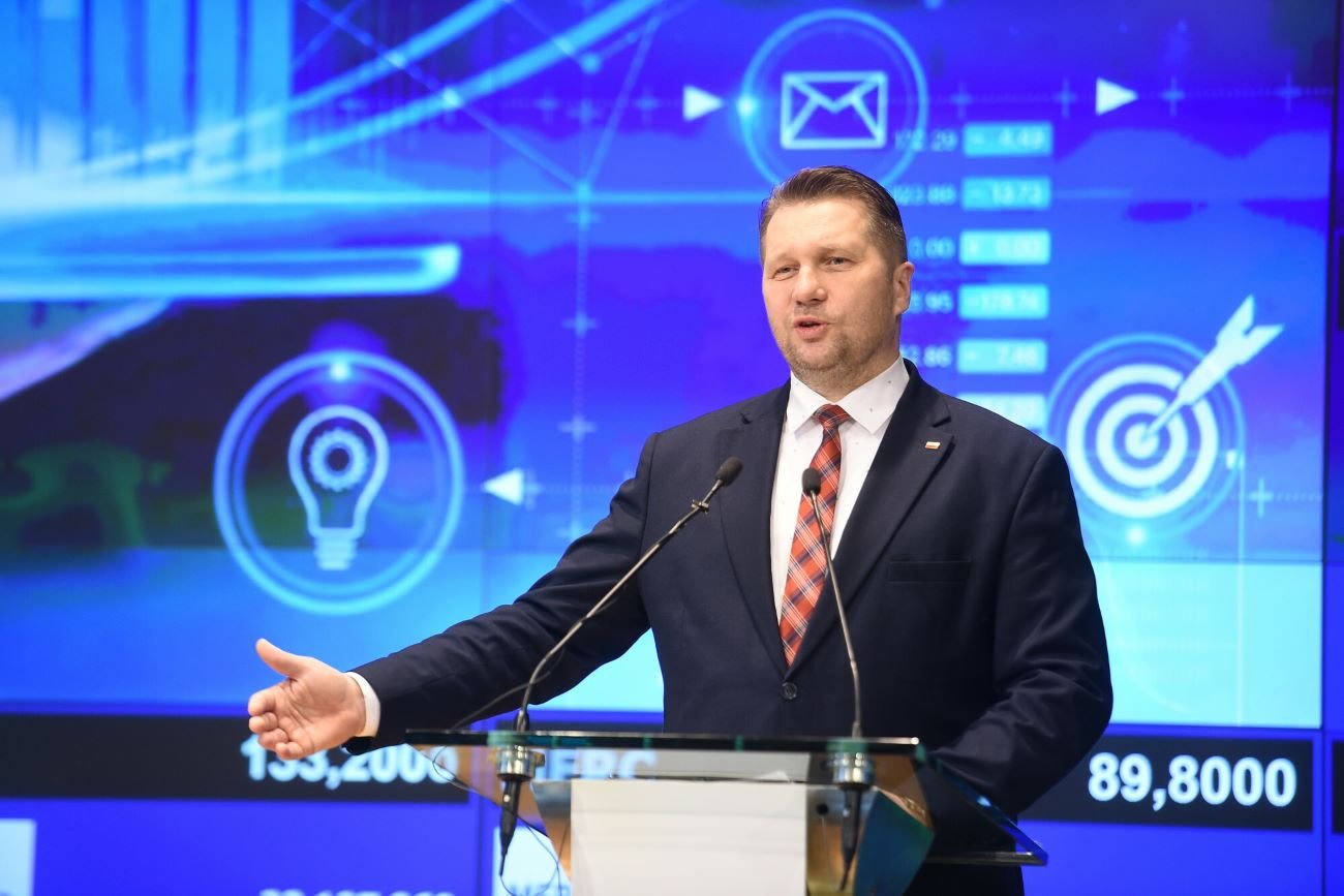 Przemysław Czarnek mówi o nauce stacjonarnej