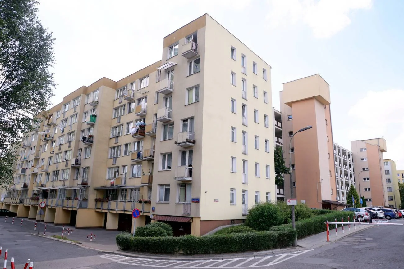 Osiedle bloków.