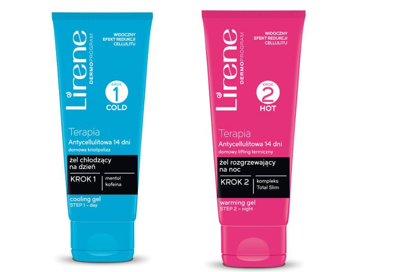 Dwustopniowe ujędrnianie. Na dzień serum chłodzące, na wieczór - rozgrzewające Lirene