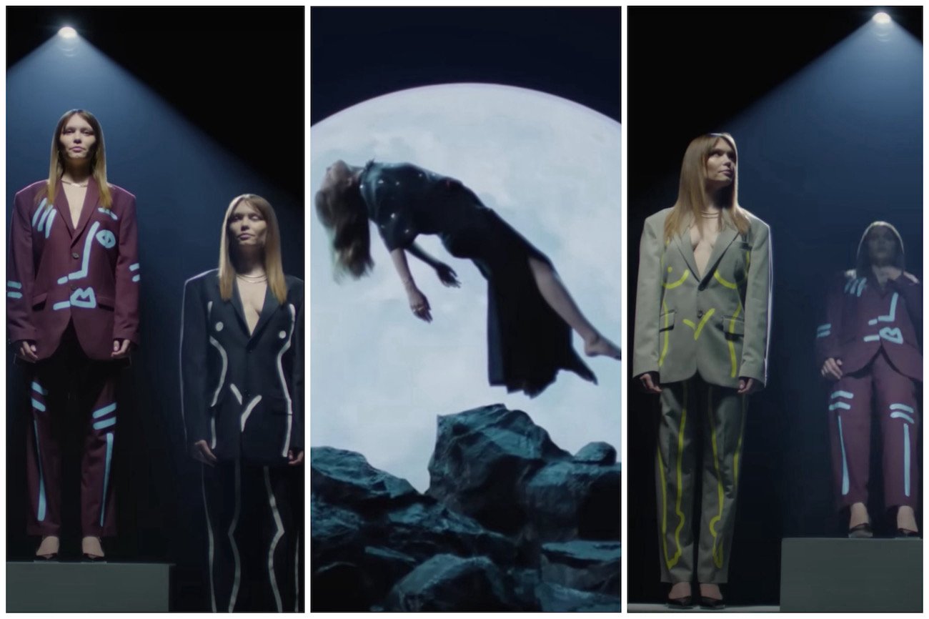 kadry z kampanii YES "Jestem kobietą"