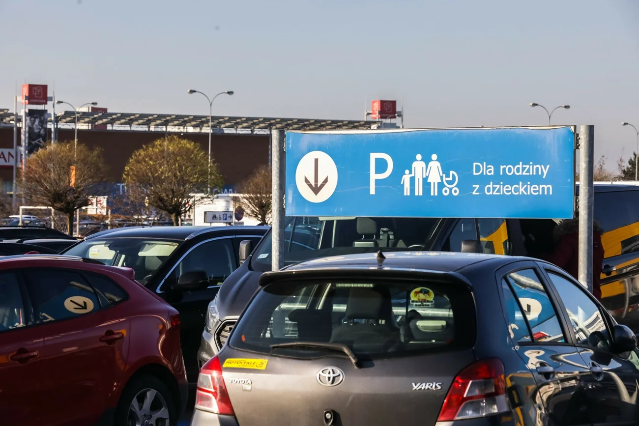 miejsce parkingowe dla rodziców