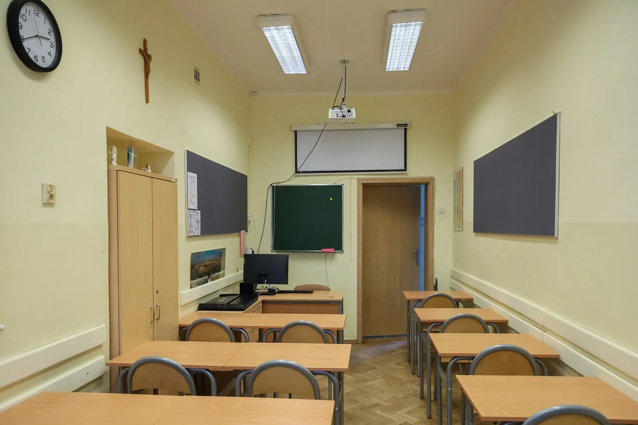 Wywiadówka w szkole.