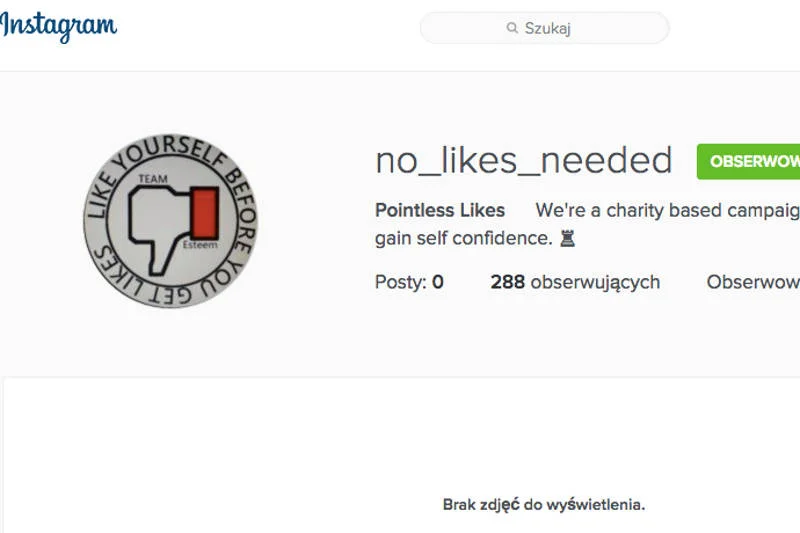 Polub siebie, zanim inni klikną pod twoim zdjęciem w "lubię to". Mądry przekaz. I niezwykle aktualny w dzisiejszych czasach
