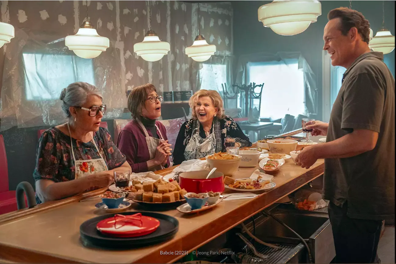 kadr z filmu "Babcie"