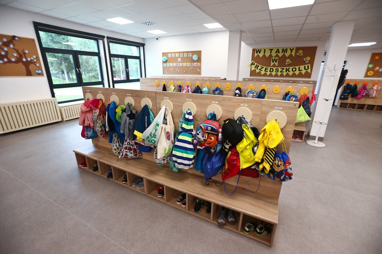 przedszkolna szatnia