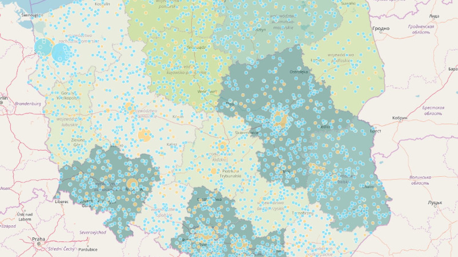 Komenda Główna Policji/Policyjna mapa zagrożeń przestępstwami na tle seksualnym
