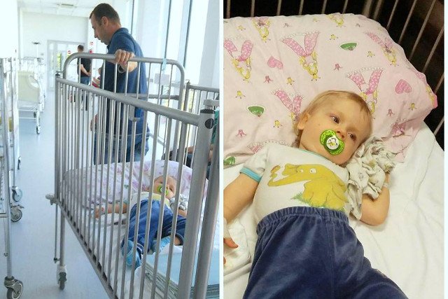 Szymon jedzie dzisiaj na kolejną chemię.