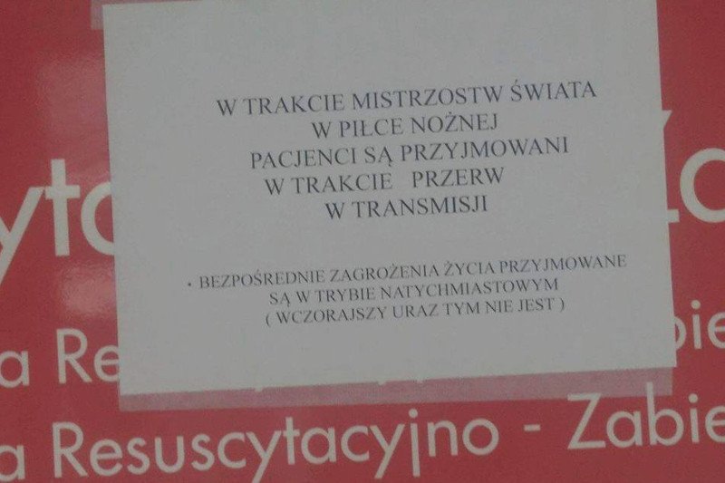 Kartka z informację, która ukazała się na oddziale SOR nie była w żaden sposób autoryzowana przez Dyrekcję Szpital – informuje Paweł Natkowski.