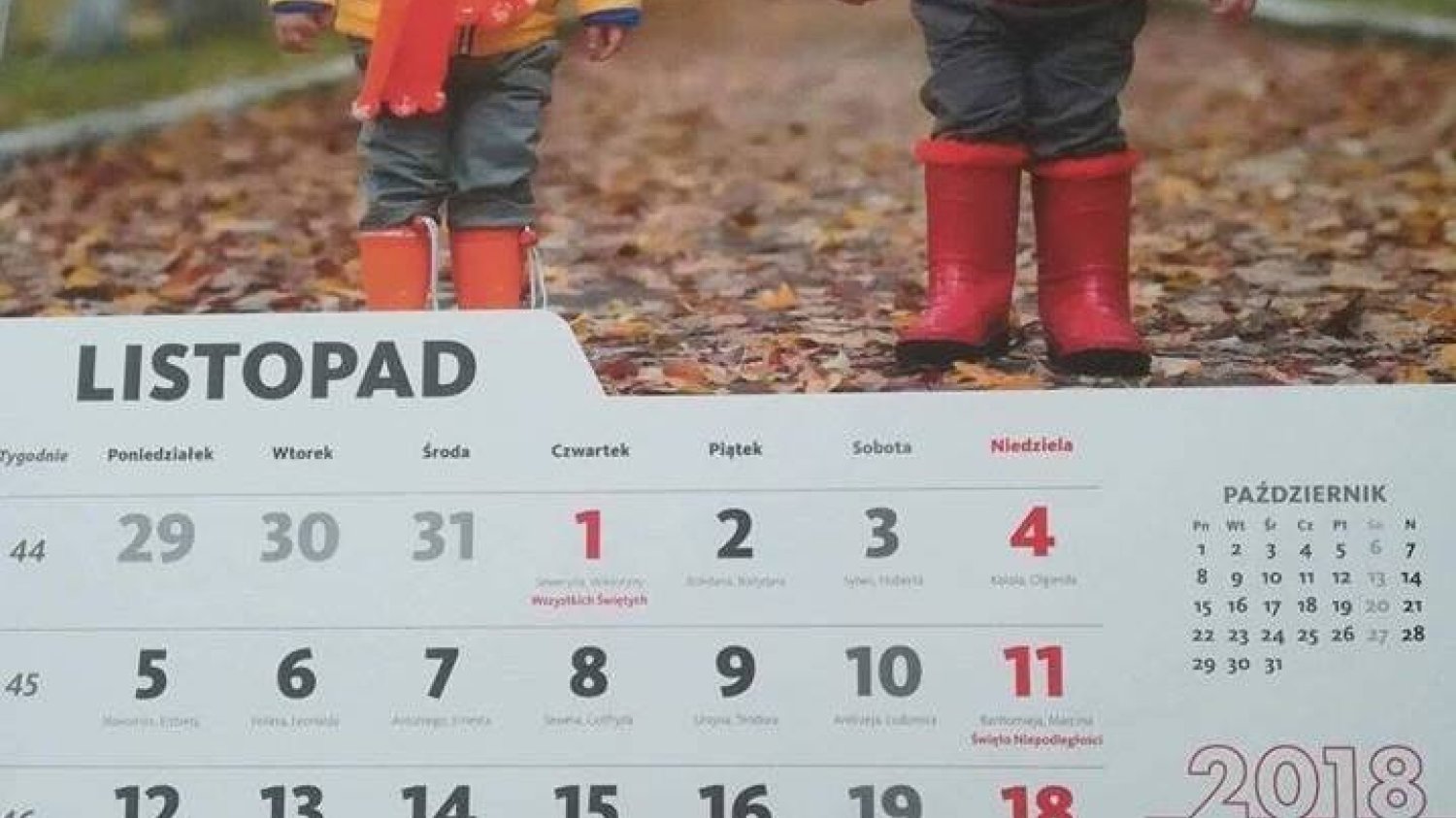 Do kalendarza banku Santander wkradł się błąd – zabrakło jednego dnia