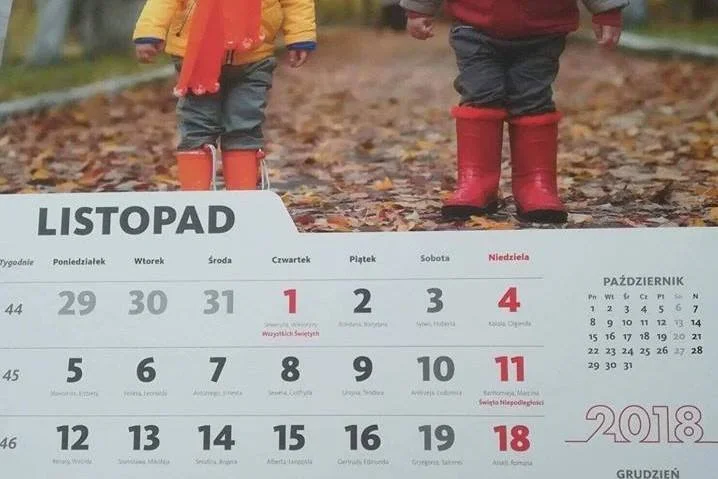 Do kalendarza banku Santander wkradł się błąd – zabrakło jednego dnia