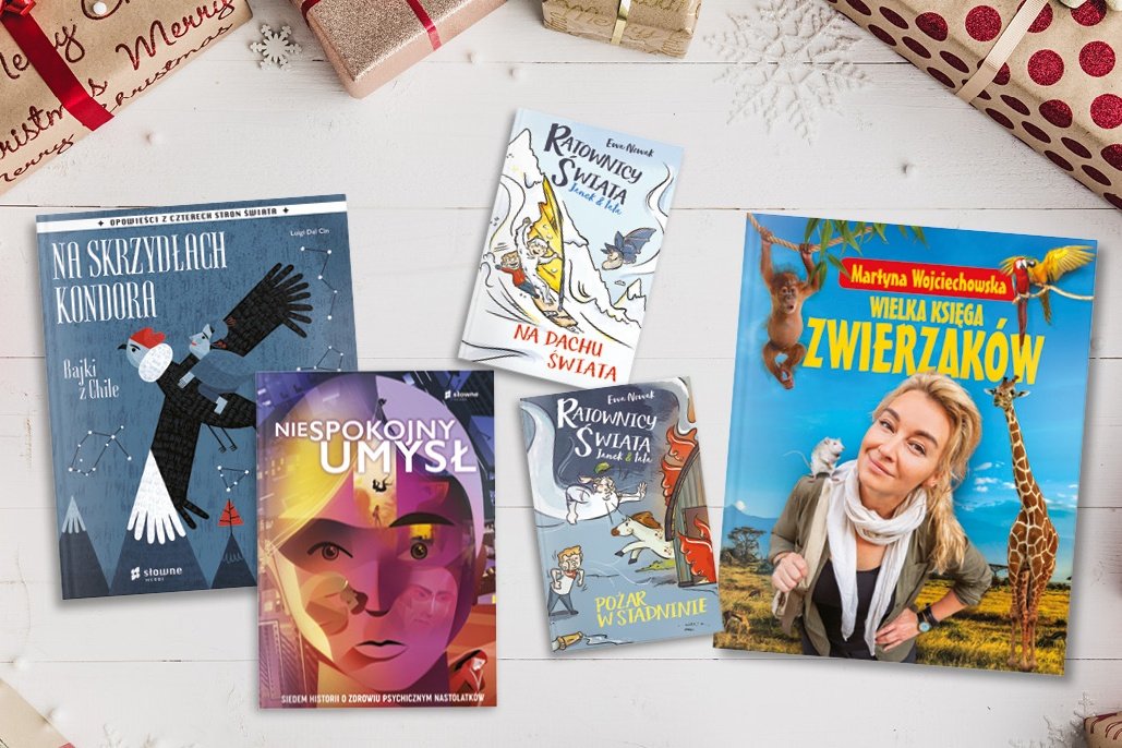 Podpowiadamy, jakie książki sprawdzą się na prezent dla dzieci powyżej szóstego roku życia i nastolatków